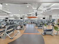Interior of Gym Space